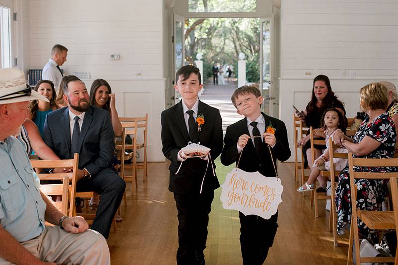 Heather Ramsey & Trent Kelley Ring Bearers