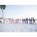 Sheraton Bay Point Resort beach bridal party 