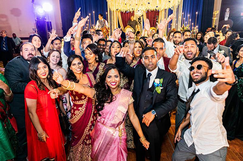 Maya Alex And Shawn Kuriakose Reception Fun