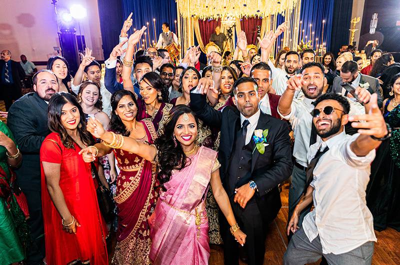 Maya Alex And Shawn Kuriakose Reception Fun