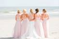 Wild Dunes Resort bride bridesmaids beach