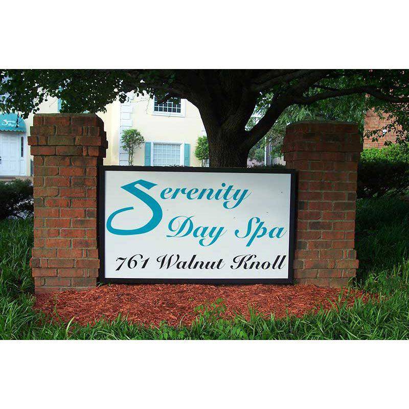 Serenity Day Spa Front Signage