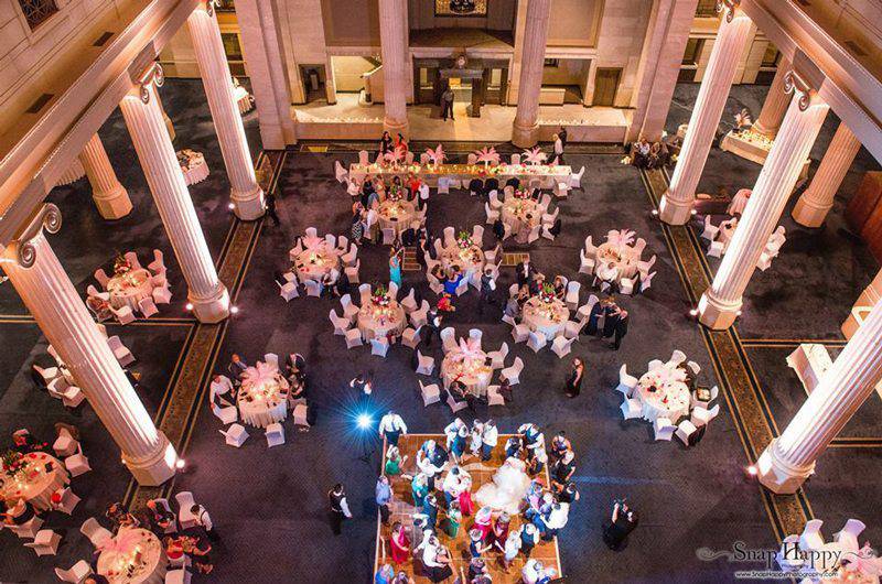 The Columns at One Commerce Square overhead view feature grid image