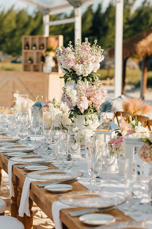 Courtney Hannan & Matthew Woltz Sandals Resort The Reception Dinner 