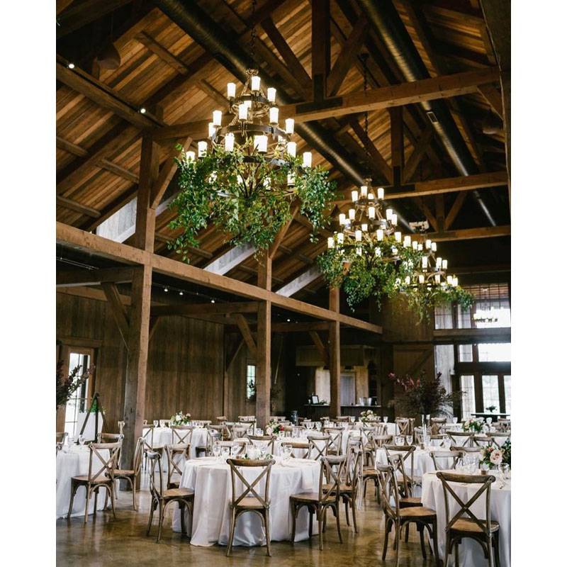 Hidden River Ranch Weddings & Events Inside Barn