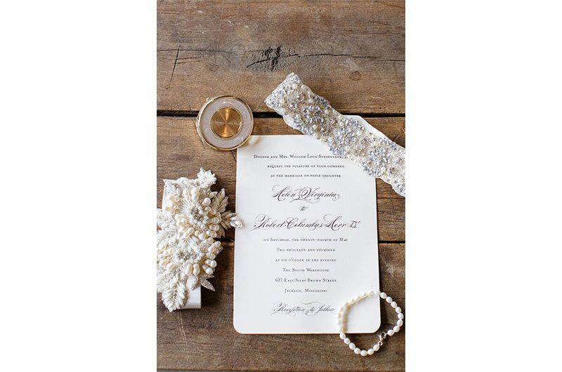 Signature Occasions Wedding invitation