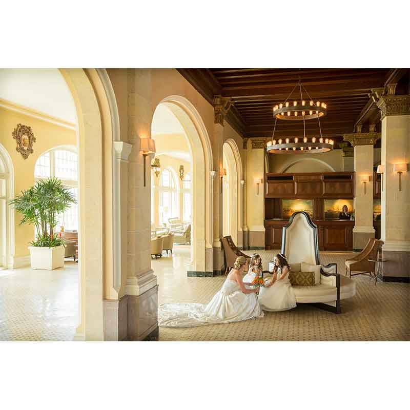 Featured Vendor Hotel Galvez And Spa Bride And Flower Girls