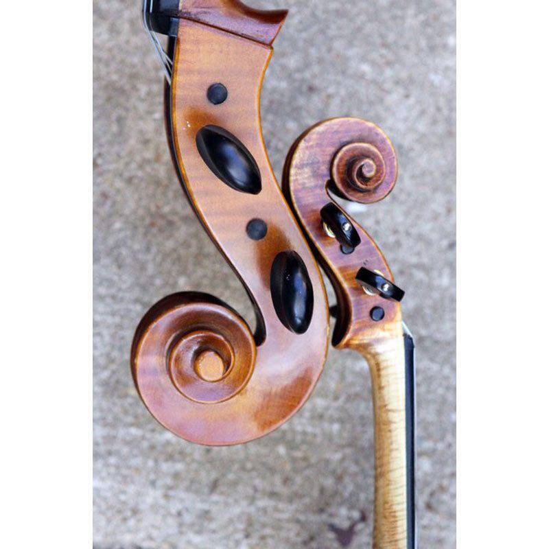 Simply Strings Violin Cello Neck Close Up