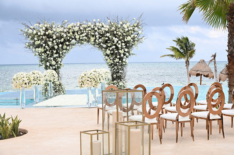 Stunning and Brilliant Events Beach Wedding